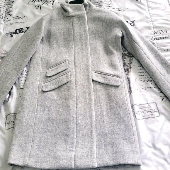 J.Crew Cocoon Coat Italian Stadium-Cloth Wool - Picture 2 of 9